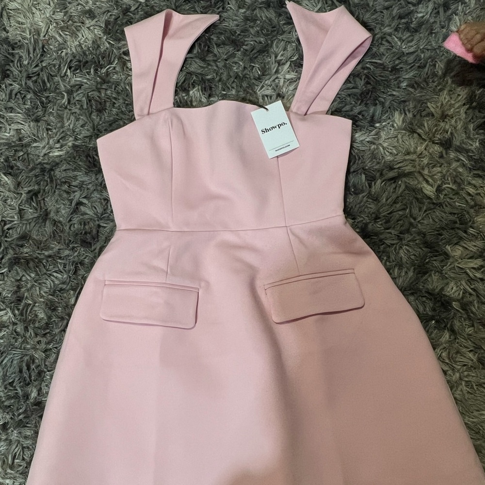 Showpo Blush Strapless Dress